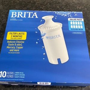 Brita standard replacement filters 10 count